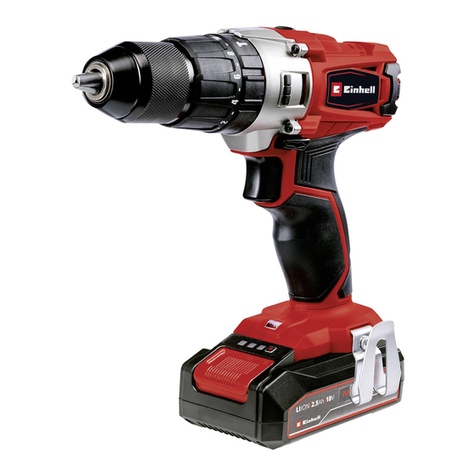EINHELL TE-CD 18/2 Li User manual
