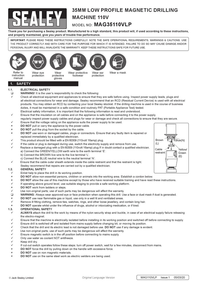 Sealey MAG35110VLP instructions