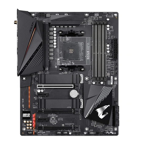 Gigabyte B550 AORUS PRO AC User manual