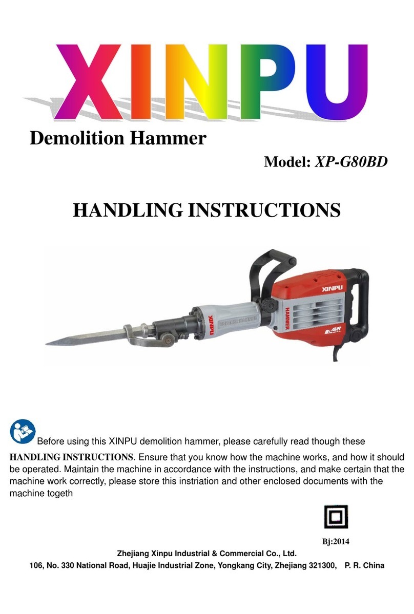 Xinpu XP-G80BD User manual
