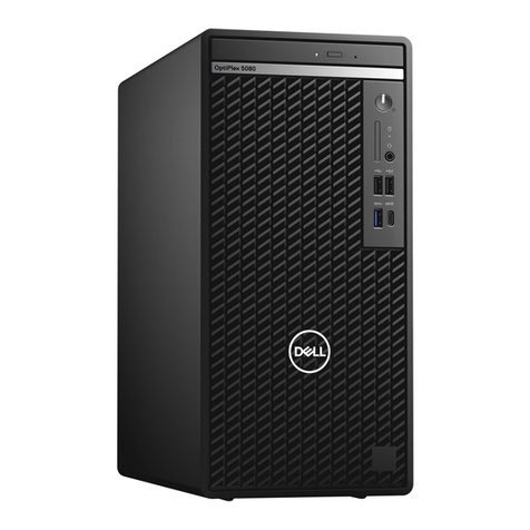 Dell OptiPlex 5080 Tower User manual