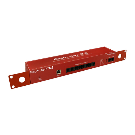 Avtech Room Alert S Series User's guide & reference manual
