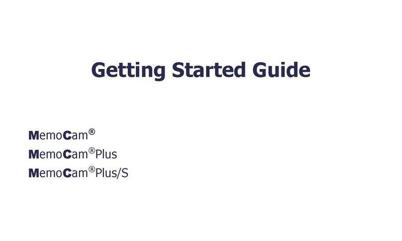VIDEO DOMAIN TECHNOLOGIES MEMOCAM Getting started guide
