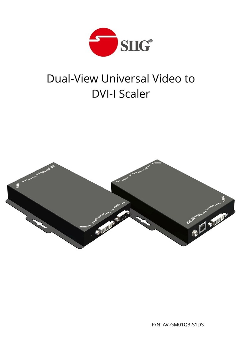 SIIG AV-GM01Q3-S1DS manual SIIG AV-GM01Q3-S1DS manual