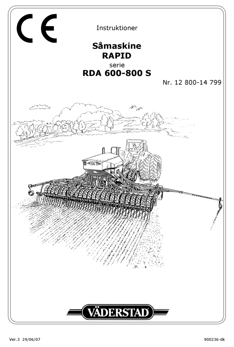 Vaderstad RAPID RDA S Series User manual