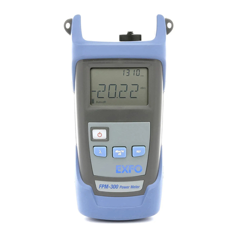 EXFO FPM-300 User manual