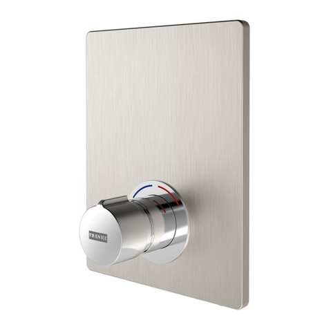 Franke F5 Series Installation and operating instructions