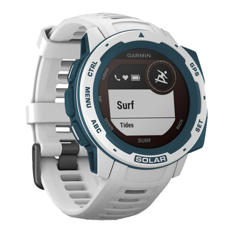 Garmin INSTINCT SOLAR SURF User manual