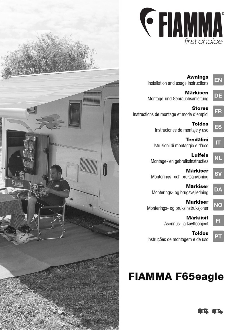 Fiamma F65eagle Series Setup guide