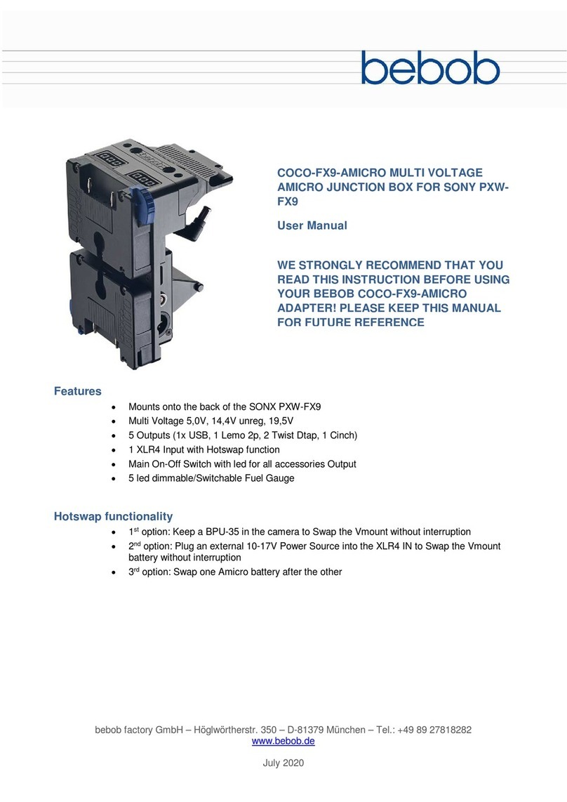 Bebob COCO-FX9-AMICRO user manual