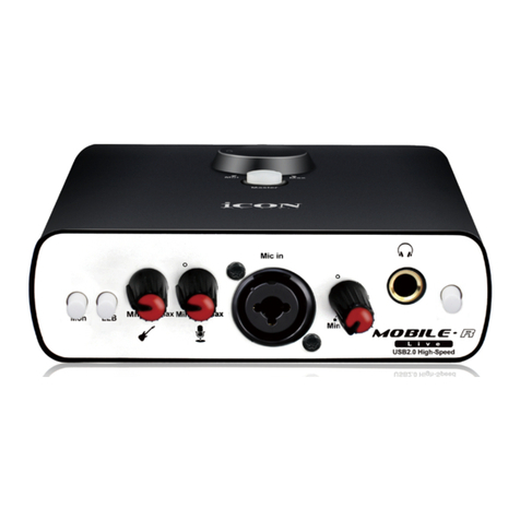 iCON Pro Audio MobileR Live manual iCON Pro Audio MobileR Live manual