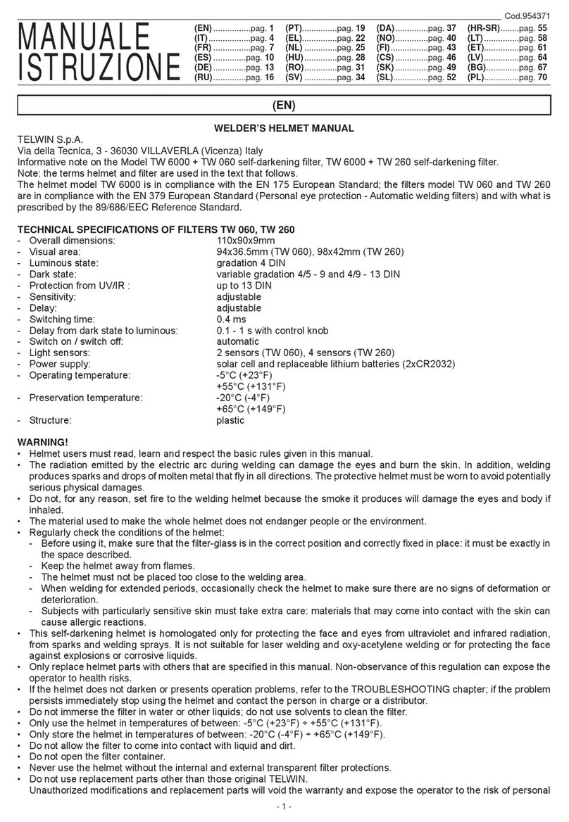 Telwin TW 6000 manual