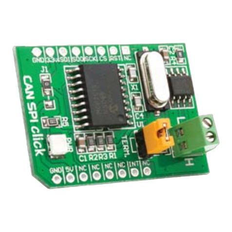 mikroElektronika CAN SPI click quick start guide