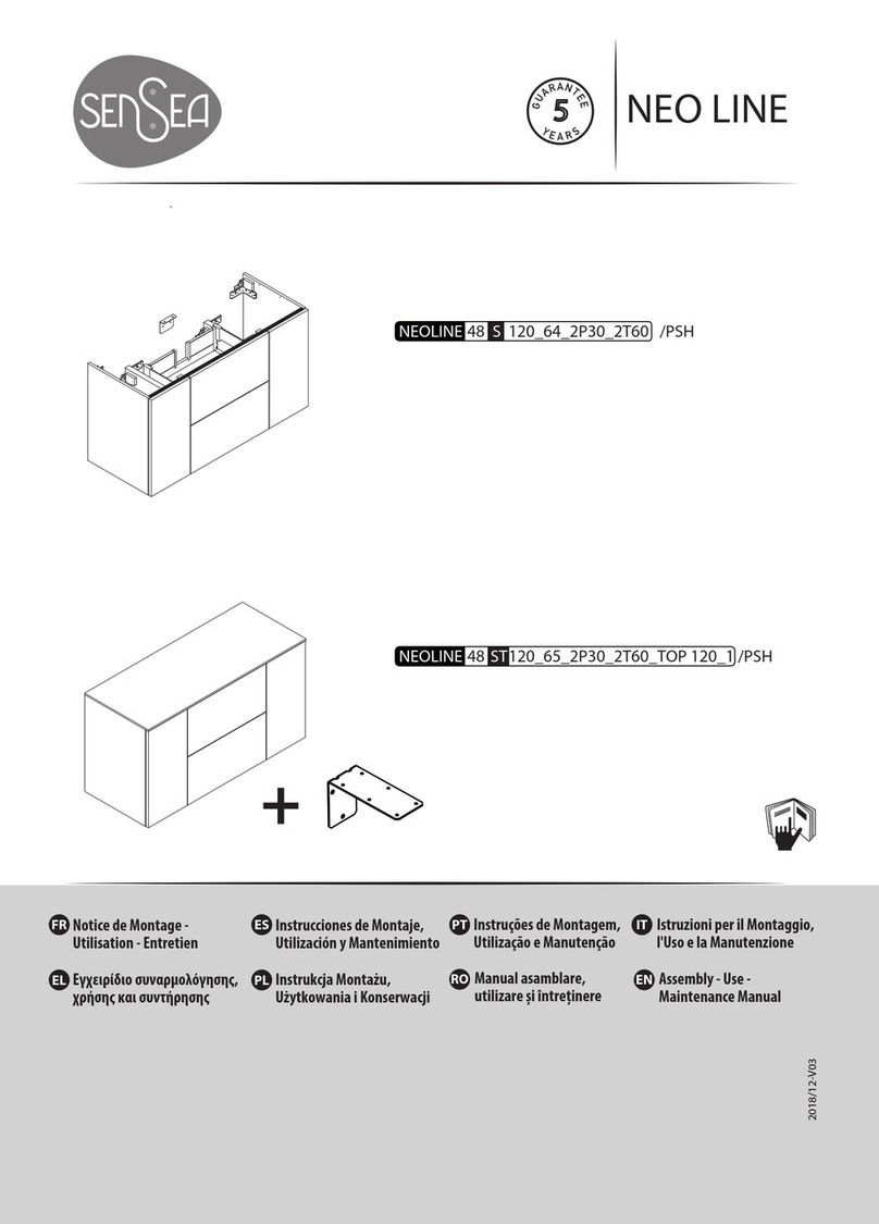 Sensea NEOLINE 48 S 120 64 2P30 2T60/PSH Maintenance manual Sensea NEOLINE 48 S 120 64 2P30 2T60/PSH Maintenance manual