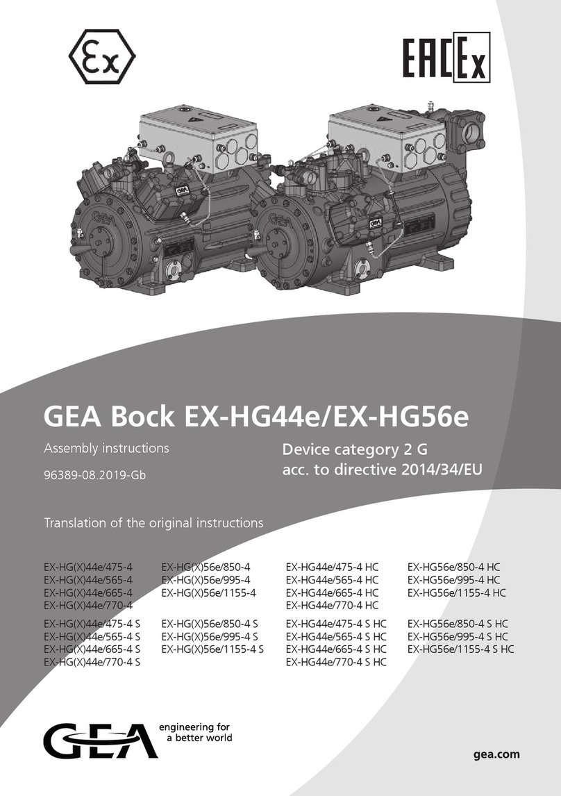 GEA Bock EX-HG44e Series User manual