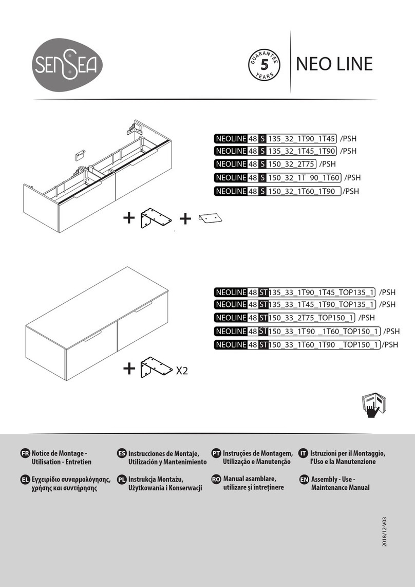 Sensea NEOLINE 48 S 135 32 1T90 1T45 /PSH Maintenance manual