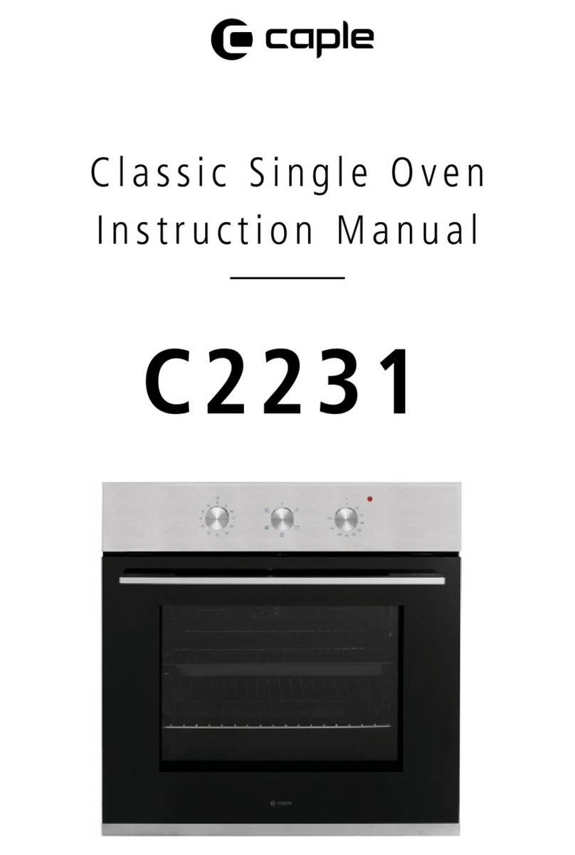 Caple C2231 instruction manual