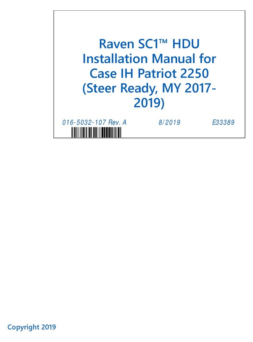 Raven SC1 HDU User manual