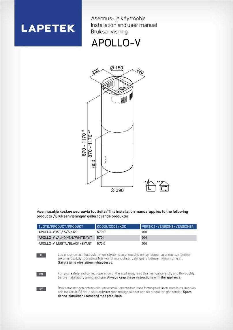 Lapetek APOLLO-V Installation and user manual