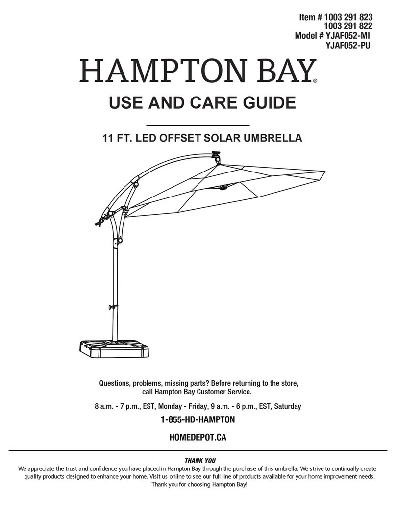 HAMPTON BAY YJAF052-MI User manual HAMPTON BAY YJAF052-MI User manual