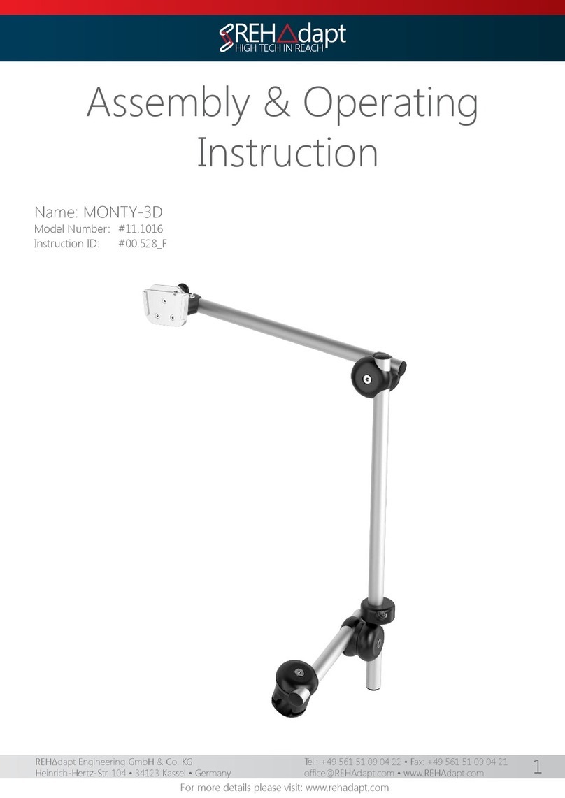 Rehadapt MONTY-3D User manual Rehadapt MONTY-3D User manual
