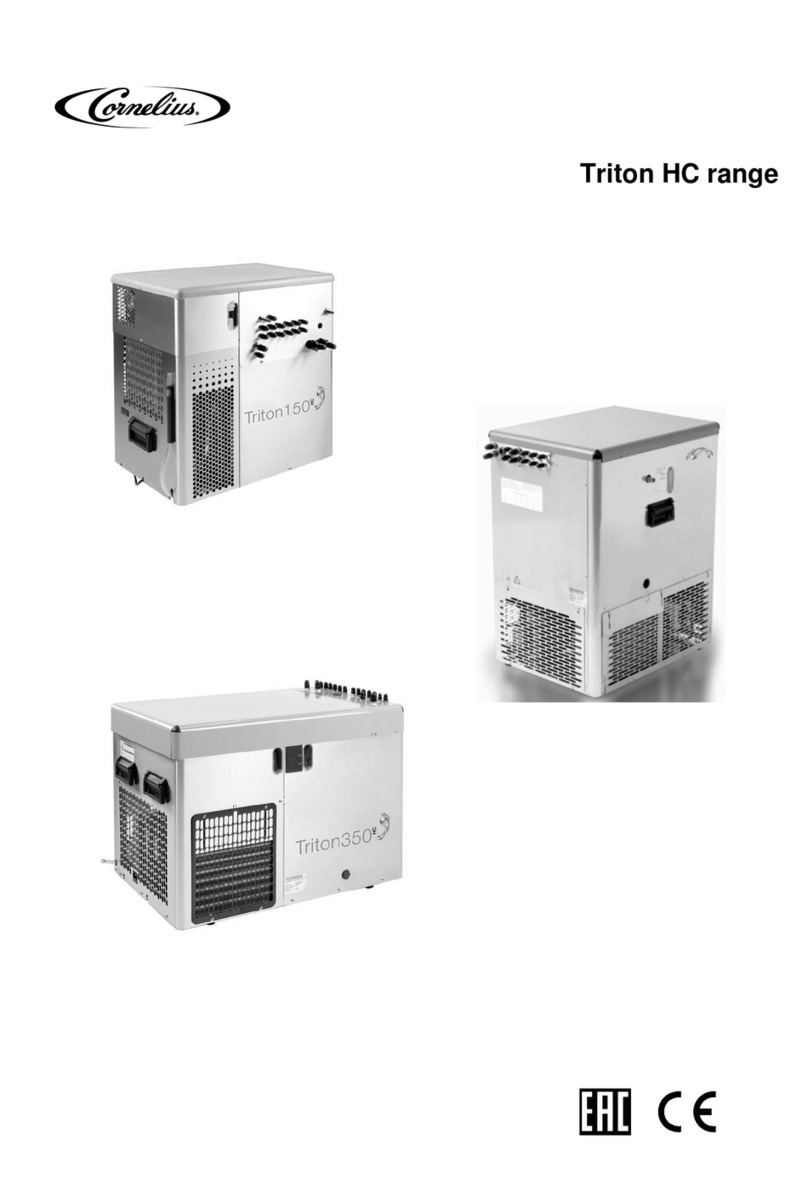 Cornelius Triton HC Series Manual operation