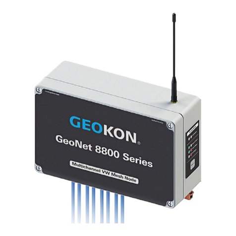 Geokon 8800 instruction manual