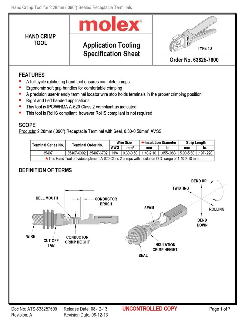 molex 207129 Series User manual