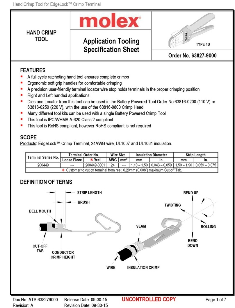 molex 207129 Series User manual