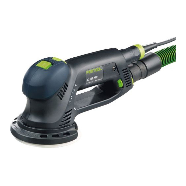 Festool ROTEX RO 125 FEQ Installation instructions