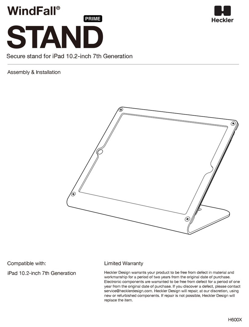 HECKLER WindFall H600X User manual