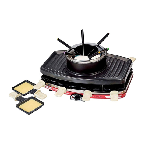 ARIETE Raclette Party Time manual