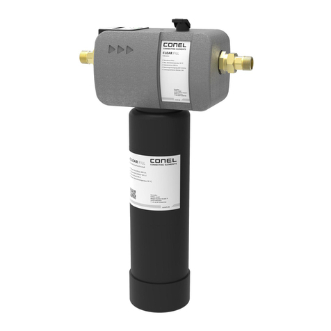 Conel CLEAR FILL PLUS operating instructions