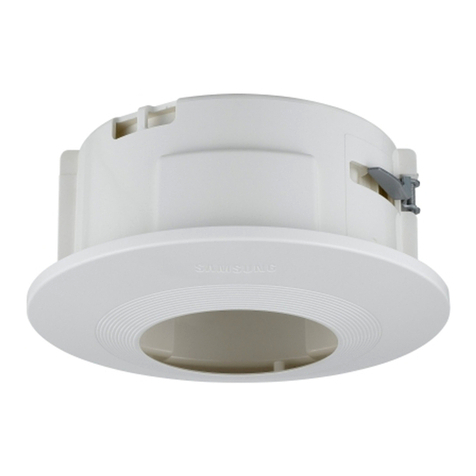 Wisenet In-ceiling Housing installation manual