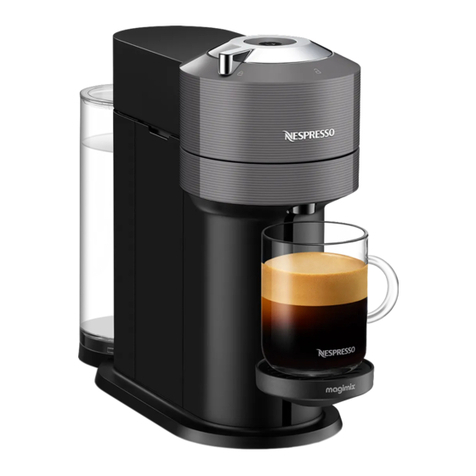 Nespresso Magimix VERTUO NEXT manual