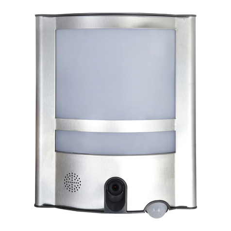 LUTEC SECURY'LIGHT VESTA ST1906-CAM User manual