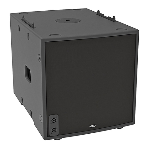 Nexo MSUB12 Series user manual