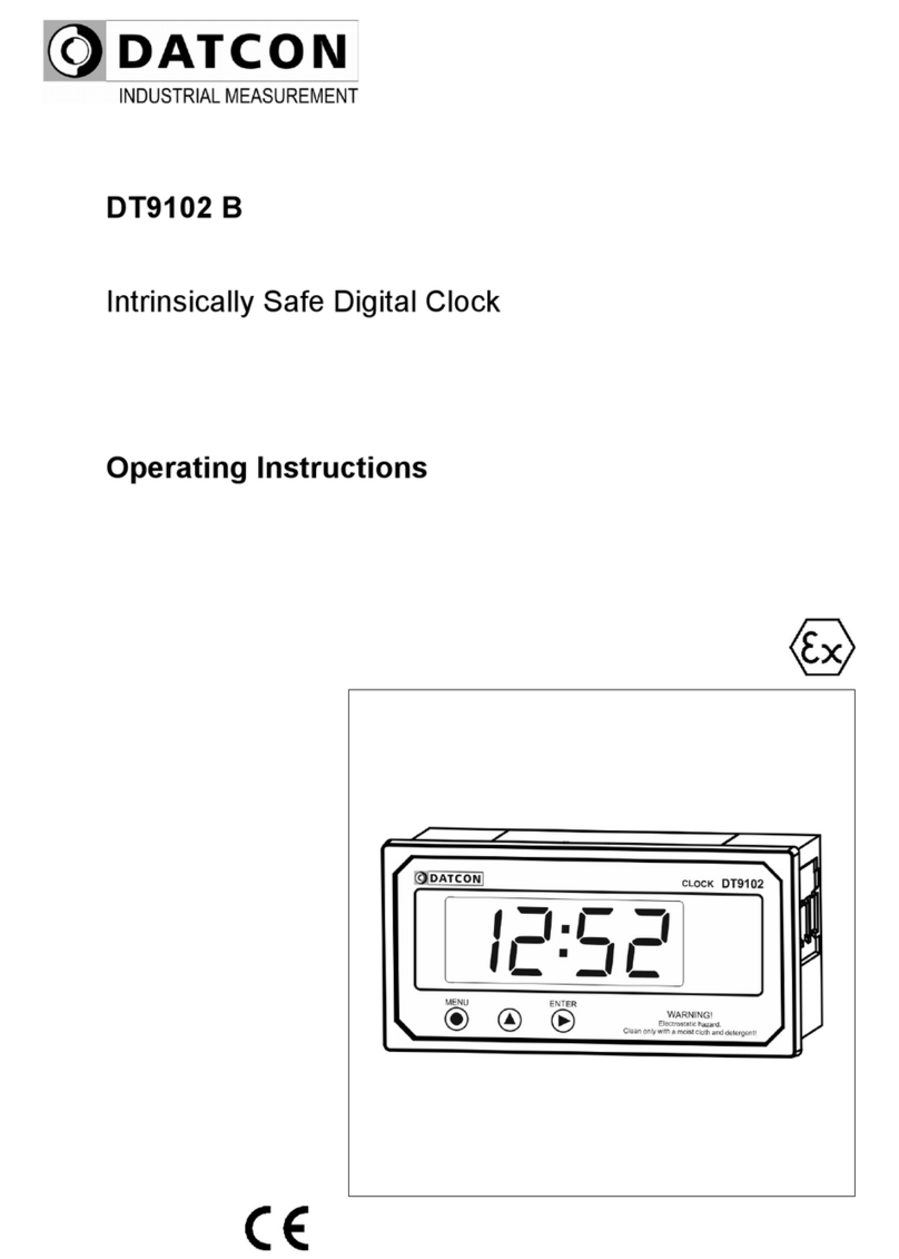 Datcon DT9102 B operating instructions