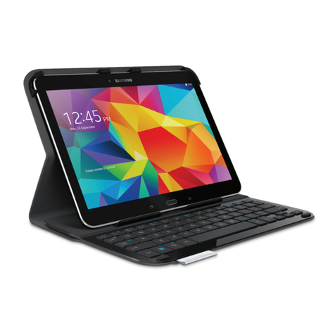 Logitech Ultrathin Keyboard Folio User manual