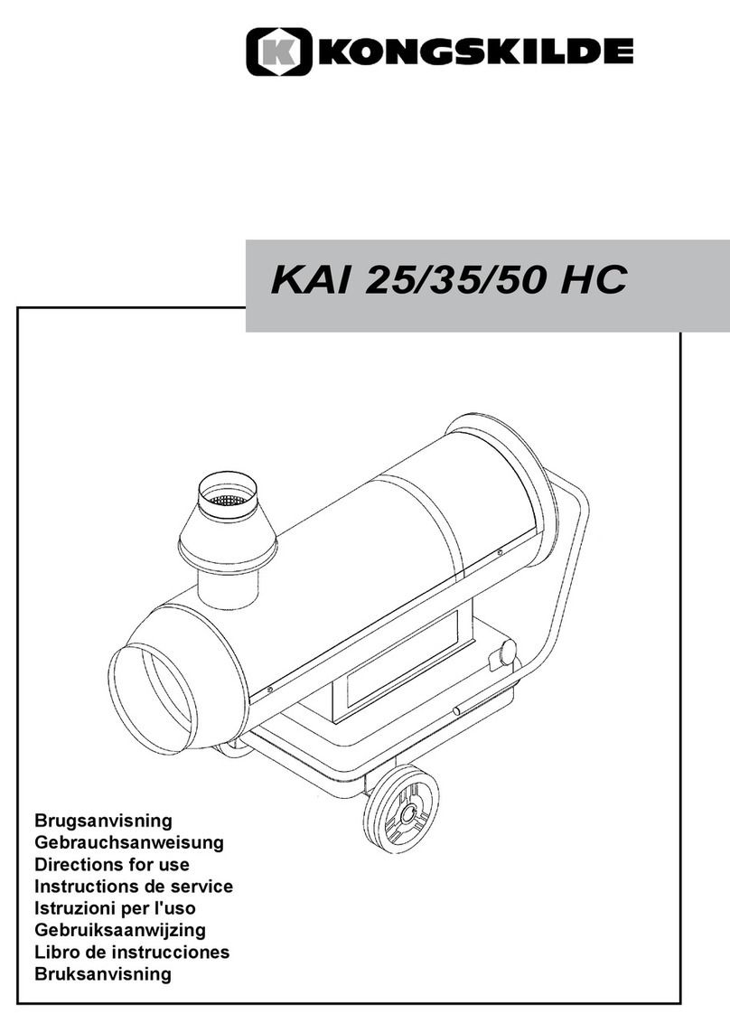 Kongskilde KAI 25 HC Manual