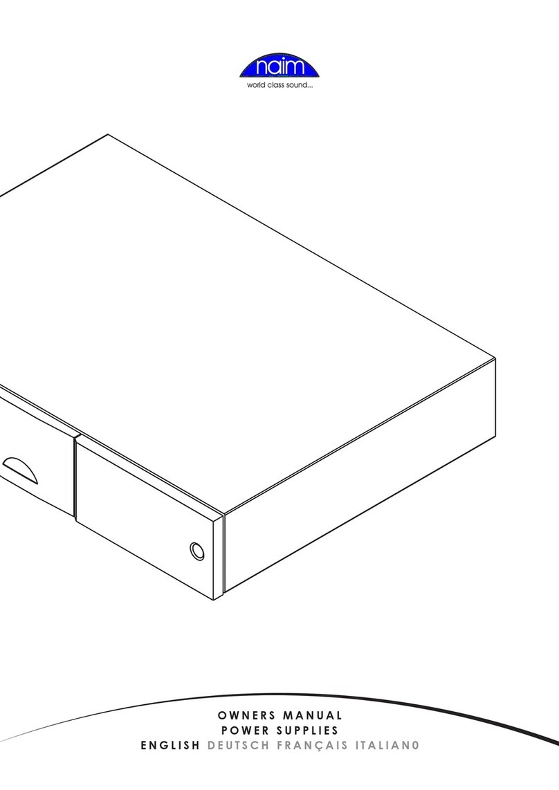 NAIM CD555PS User manual