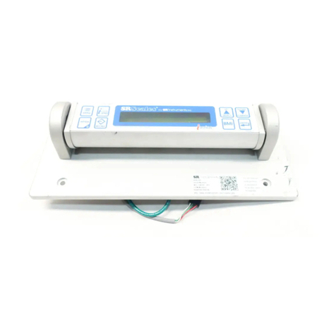 SR Instruments SR Scales SR463iR-PH Series Operating and service manual
