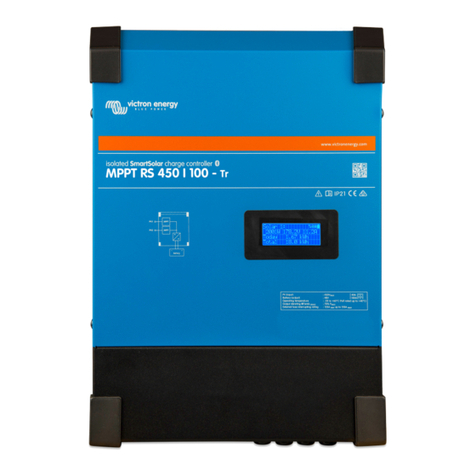 Victron energy Isolated SmartSolar MPPT RS 450/100 User manual Victron energy Isolated SmartSolar MPPT RS 450/100 User manual