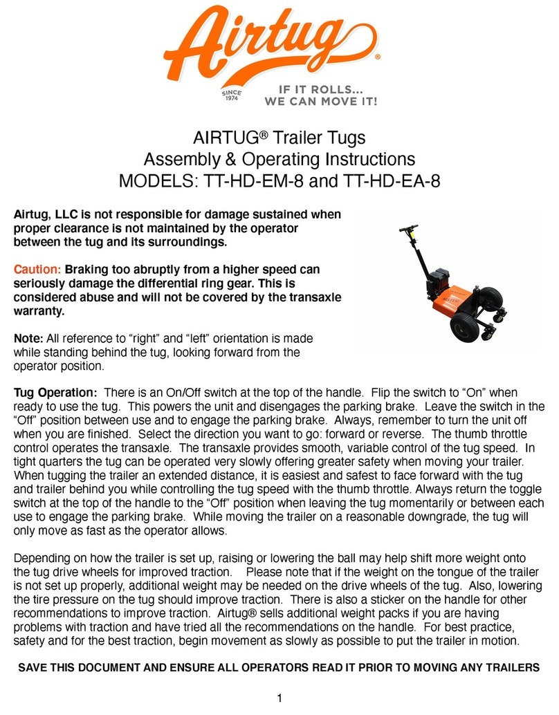 AIRTUG TT-HD-EM-8 Assembly & operating instructions