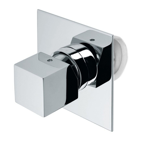 Bossini EXEDRA Z003201 Installation and maintenance instructions