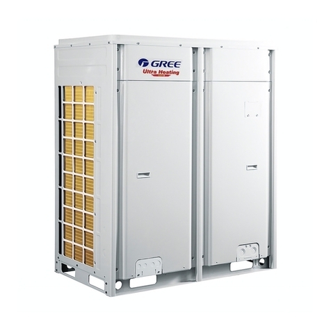 Gree Ultra Heat GMV Multi VRF Series User manual