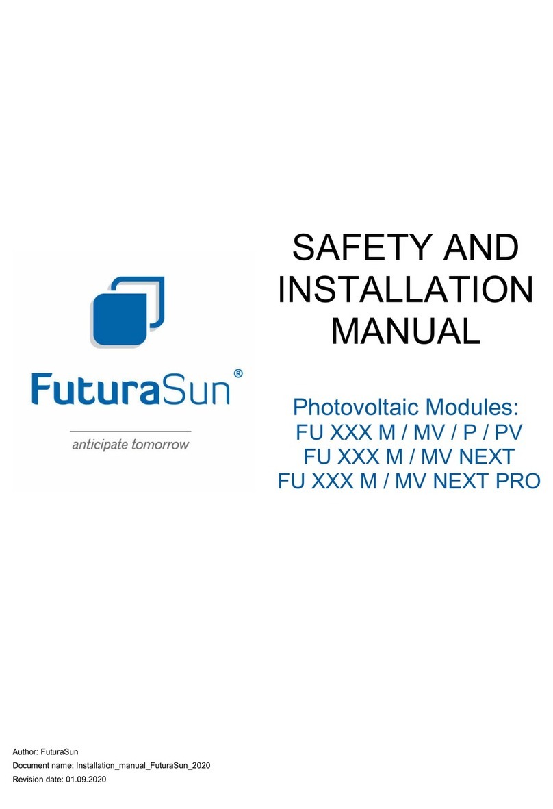 FuturaSun FU M Series Setup guide