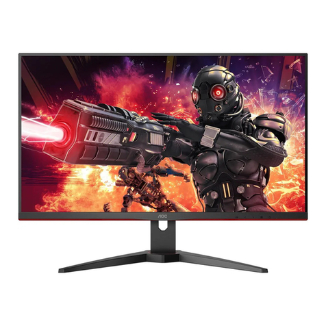 AOC U28G2AE User manual