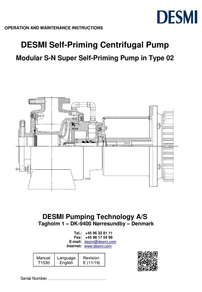 Desmi S70-50-175N/A11-02 Troubleshooting guide