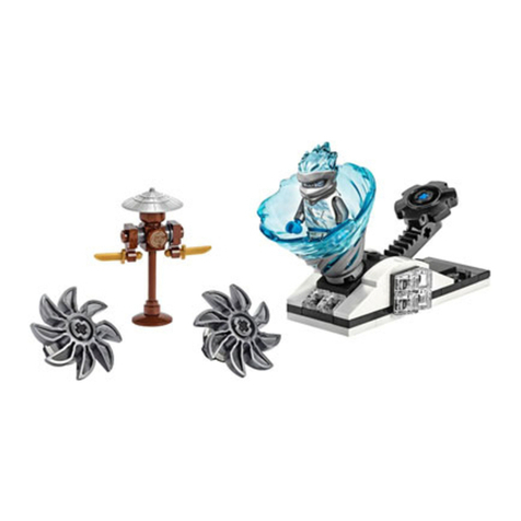 LEGO NINJAGO Spinjitzu Slam Zane User manual